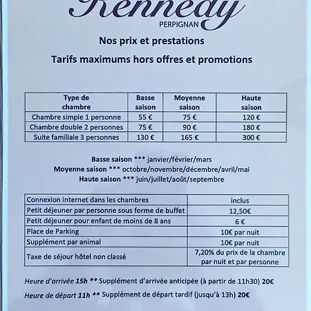 Kennedy Hotel Perpignan