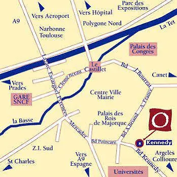 Hotel Kennedy Perpignan